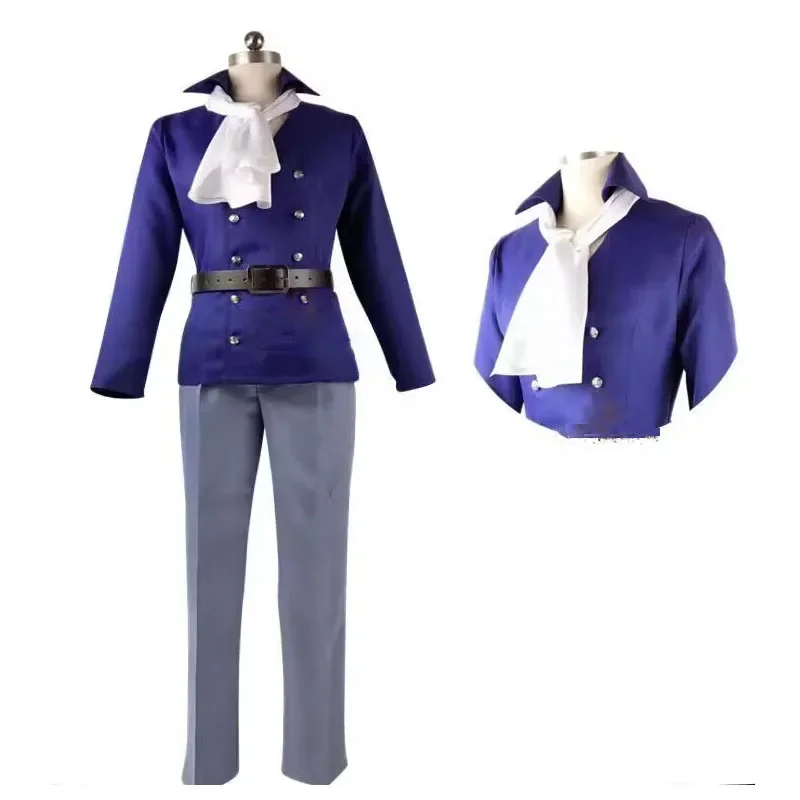 Сабо Косплей Униформа Костюм Хэллоуин Полный Комплект Ветровка Рубашка Брюки