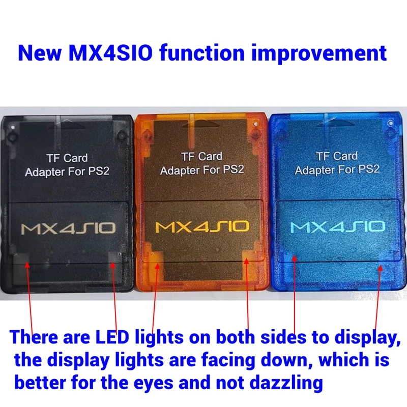 Переходник для карты памяти MX4SIO SIO2SD MC2SIO SD TF игровых консолей PS2 + 64 Мб FMCB карта Combo