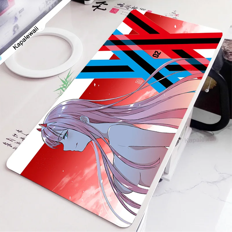 

Zero Two Mouse Pad Anime Gamer Computer Mousepad Mouse Mat Darling In The Franxx Mause Pad Laptop Keyboard LOL CS GO Desk Mat