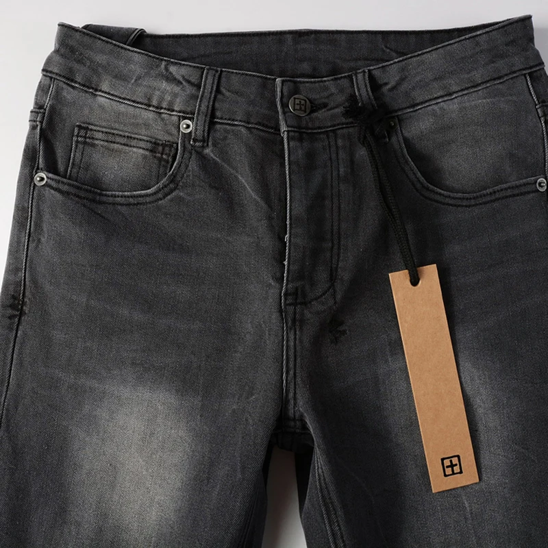 High Street Лоскутный дизайн KSUBI Брюки-карандаш Высокое качество Ретро Мужчины