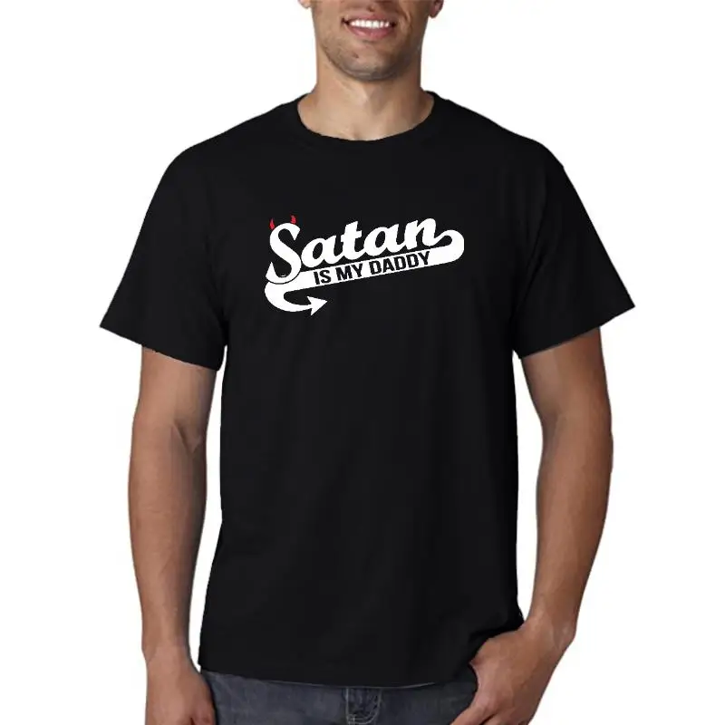 

Сатана-моя папа, футболка, Готическая, оккультная, сатанический дьявол, альтернативная одежда