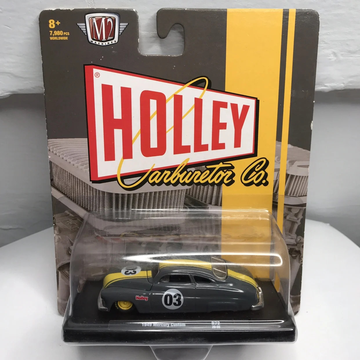 

M2 машины 1/64 1949 mercury holley Коллекционная версия металлическая литая модель гоночный автомобиль детские игрушки подарок