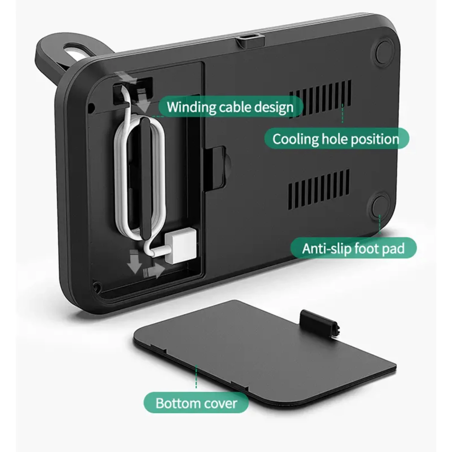 Premium High-Quality Wireless Charger for Apple iPhone 13Pro Max 14 iWatch and AirPods - Convenient Charging Station w