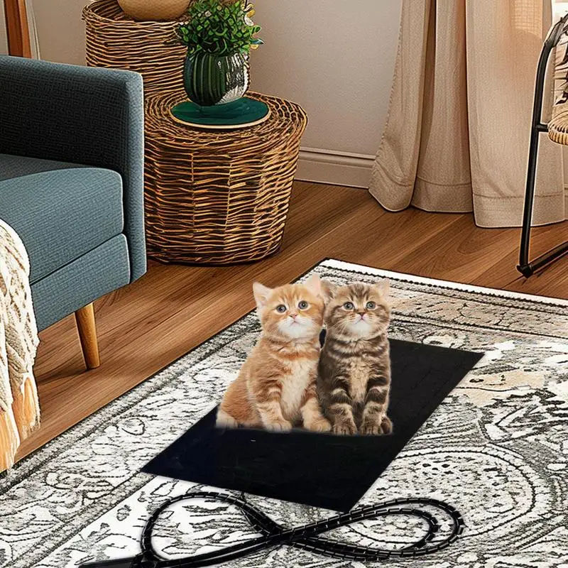 Электрический коврик с подогревом для кошек 25x30 см водонепроницаемый моющийся