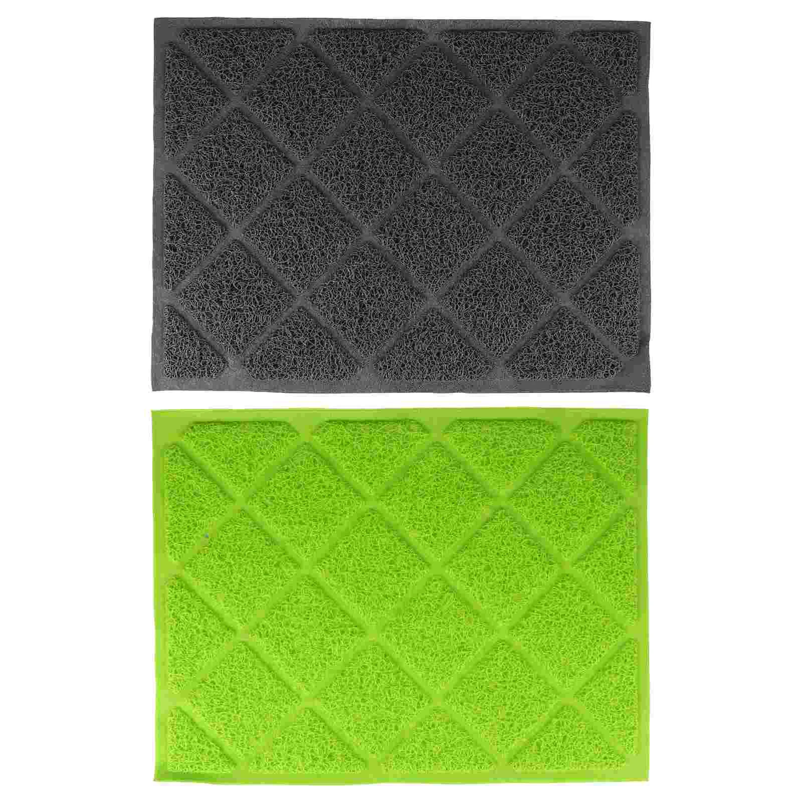 

2pcs Floor Pad Practical Anti-Skid Feeding Placemat Puppy Pad
