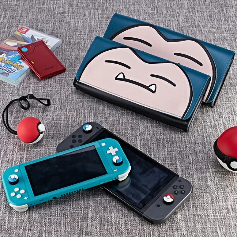 Покемон храп ПУ сумка для Nintendo Switch lite хранения Роскошный чехол Nitendo NS консоль Joycon