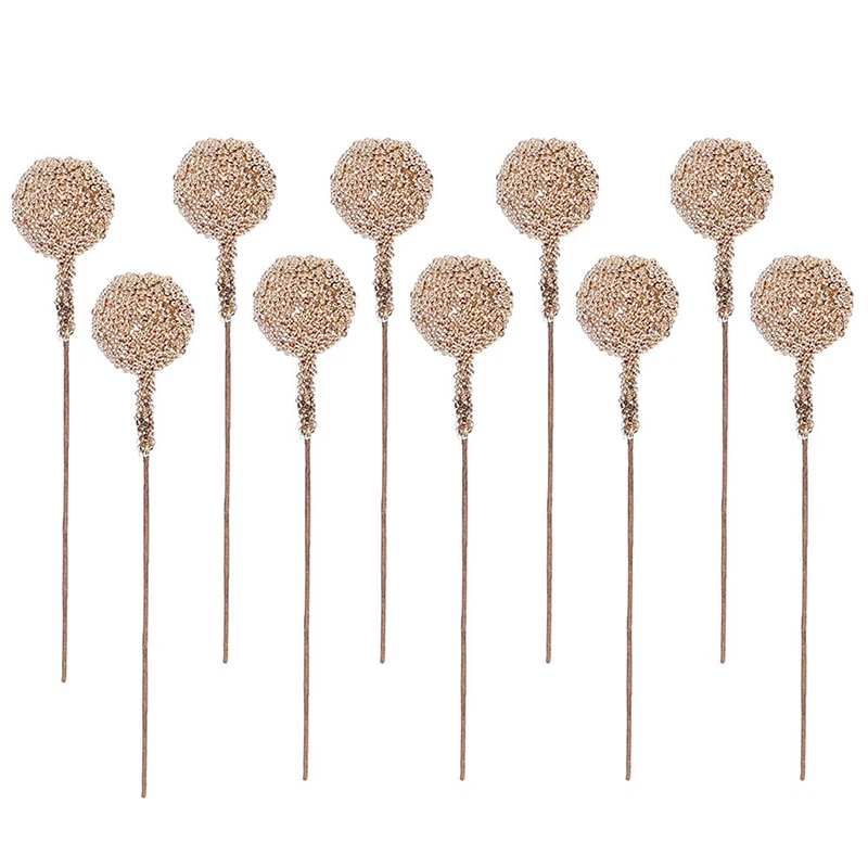 

Искусственные рождественские ягоды красные пластиковые 30/50 шт