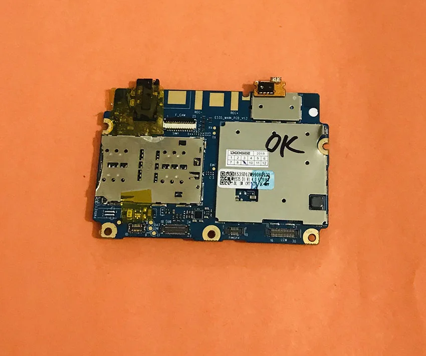 Оригинальная материнская плата 3G RAM + 32G ROM материнская плата для Doogee S40 MT6739 Quad Core Бесплатная доставка