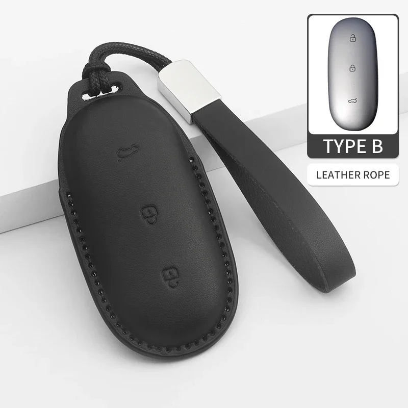 Чехол для ключей от автомобиля, брелок для LEADING IDEAL Lixiang L6 L7 L8 L9 ONE 2022 2023 2024, чехол для ключей Li, чехол для ключей из искусственной кожи, аксессуары