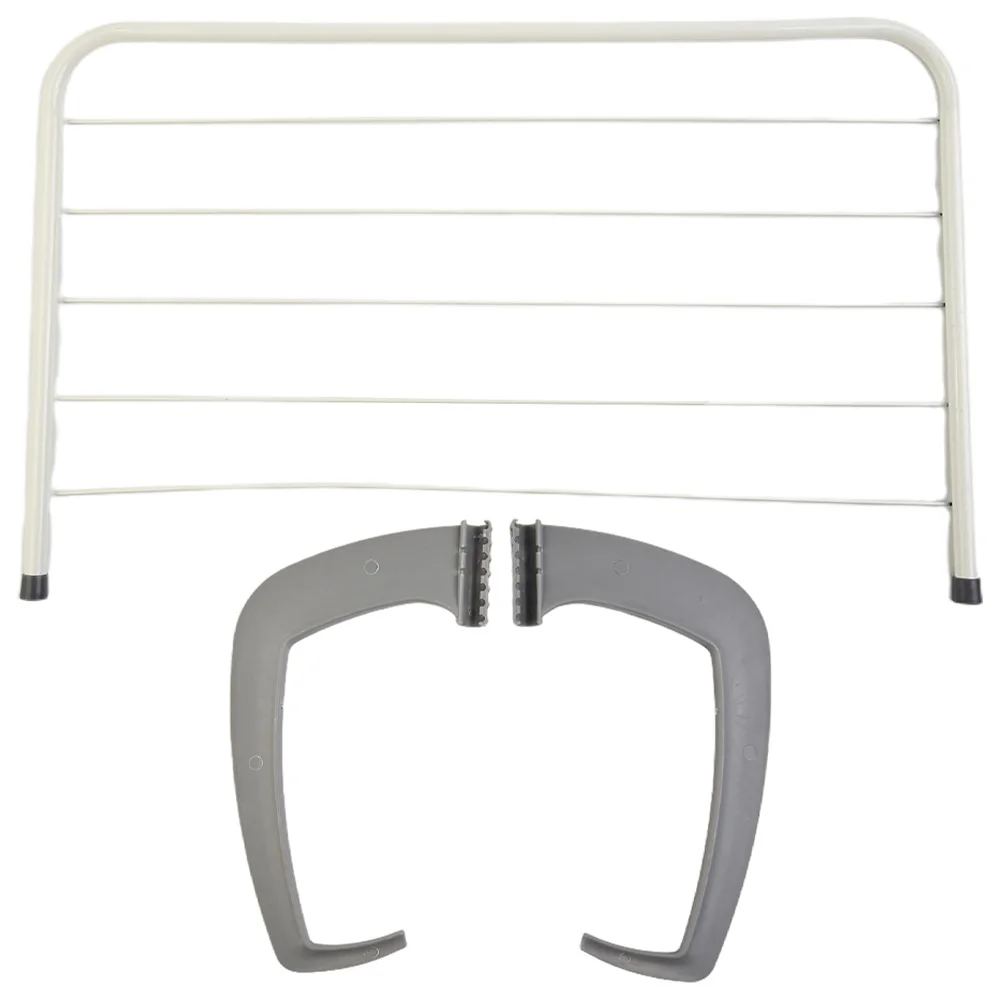 

2PCS Brand New Clothes Rack Drying Rack 50*35cm Clothes Rack Grey Heat Resistant Multi-functional And Balconies
