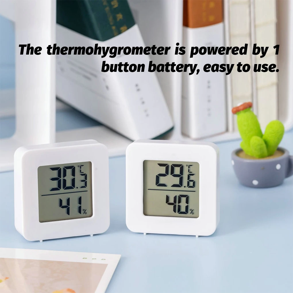 

Digital Electronic Thermohygrometer Thermometer Hygrometer Temperature Gauge Humidity Meter for Car Refrigerator