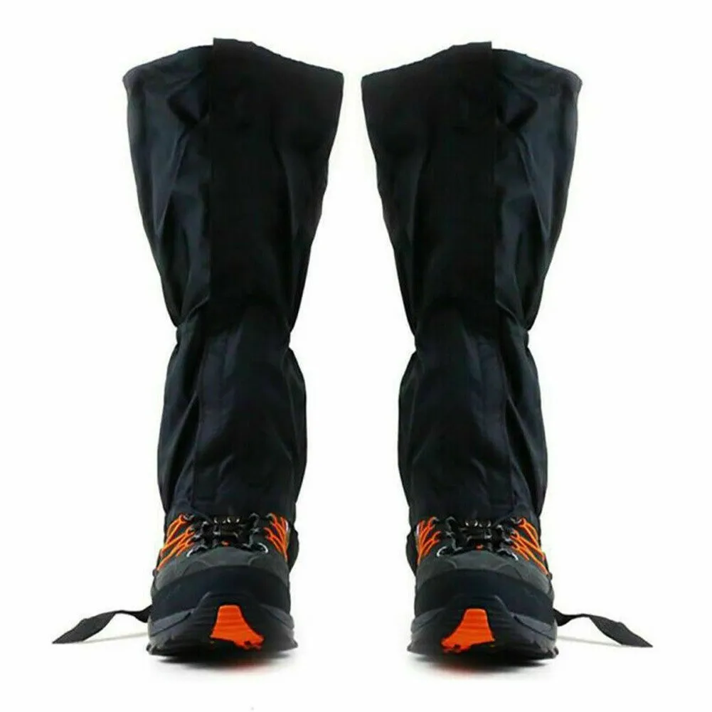 

1 Pair Gaiters Adult Child Outdoor Hiking Boot Gaiter Leg Protection Safety Waterproof Snow Leg Warmers Camping Accessories