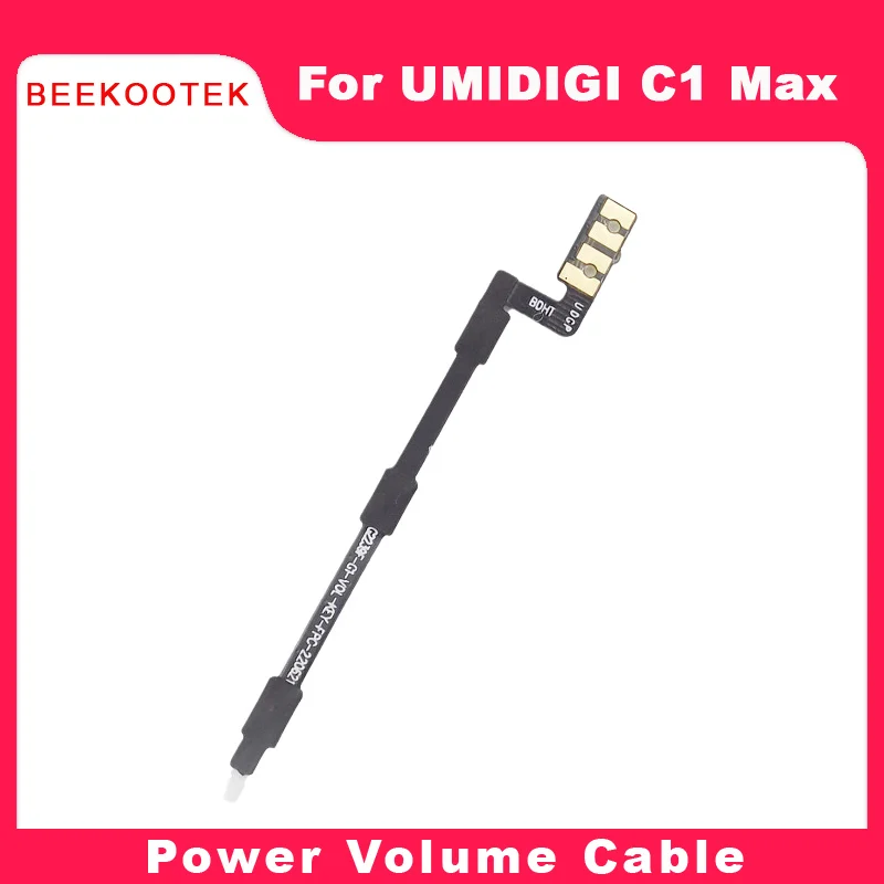 

New Original UMIDIGI C1 Max G1 Max Power On/Off + Volume FPC Key Up/Down Button Flex Cable FPC For UMIDIGI C1 Max Smart Phone