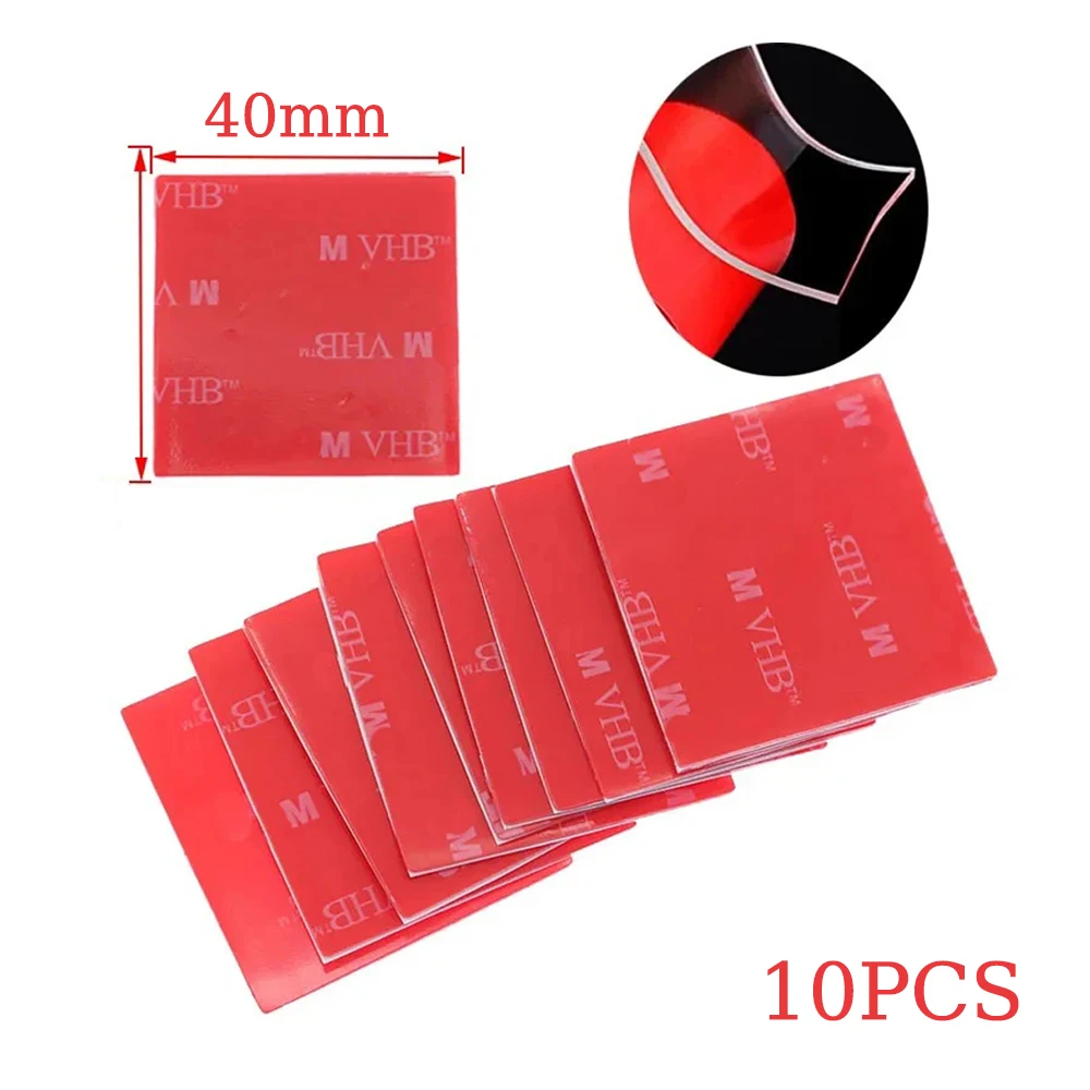 

Прозрачная акриловая двусторонняя клейкая нано-лента, прочная клейкая водонепроницаемая нано-лента, не оставляет следов, устойчива к высоким температурам, 10 шт.