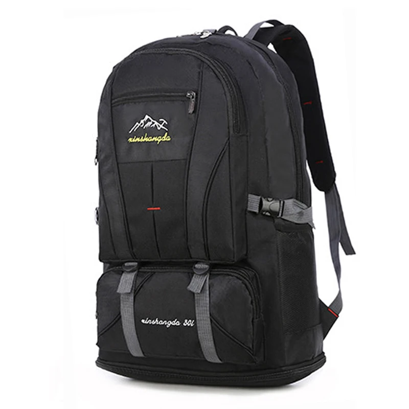 

Men's Outdoor Backpack 80L High Capacity Climbing Travel Rucksack School Bag Sports Camping Hiking Pack For Male Female Women