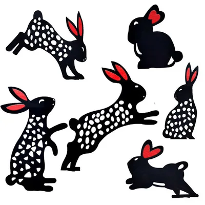 

Кролик двор искусство кролик двор искусство садовое украшение креативное наружное украшение двор садовая статуя миниатюрные украшения скульптуры