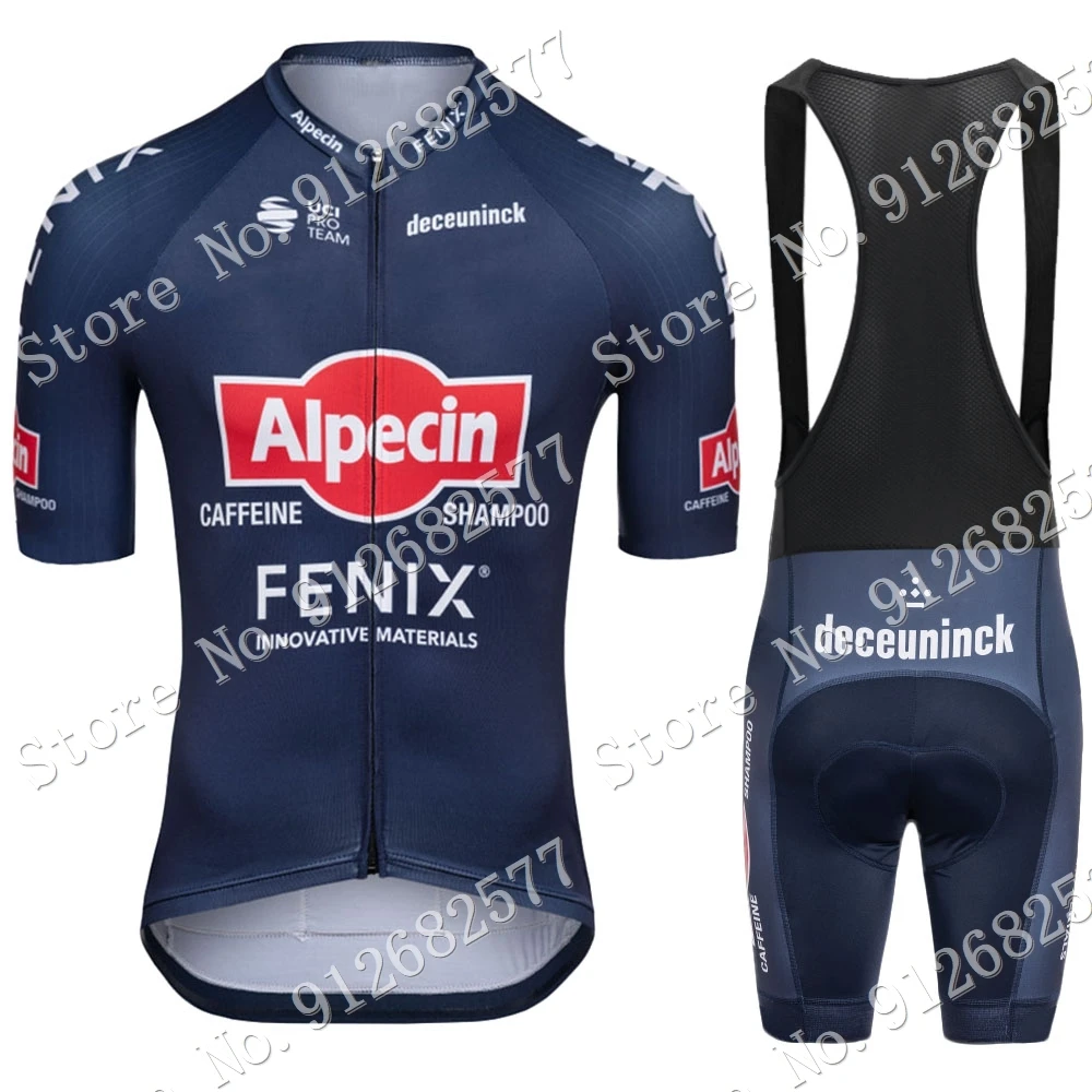 

Alpecin Fenix 2022 Pro Team Cycling Jersey Set Summer Clothing Road Bike Shirts Bicycle Bib Shorts MTB Wear Ropa Ciclismo