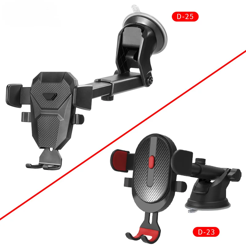 

Sucker Car Phone Holder Mount Stand GPS Telefon Mobile Cell Support For iPhone 13 12 11 Pro Xiaomi Huawei Samsung