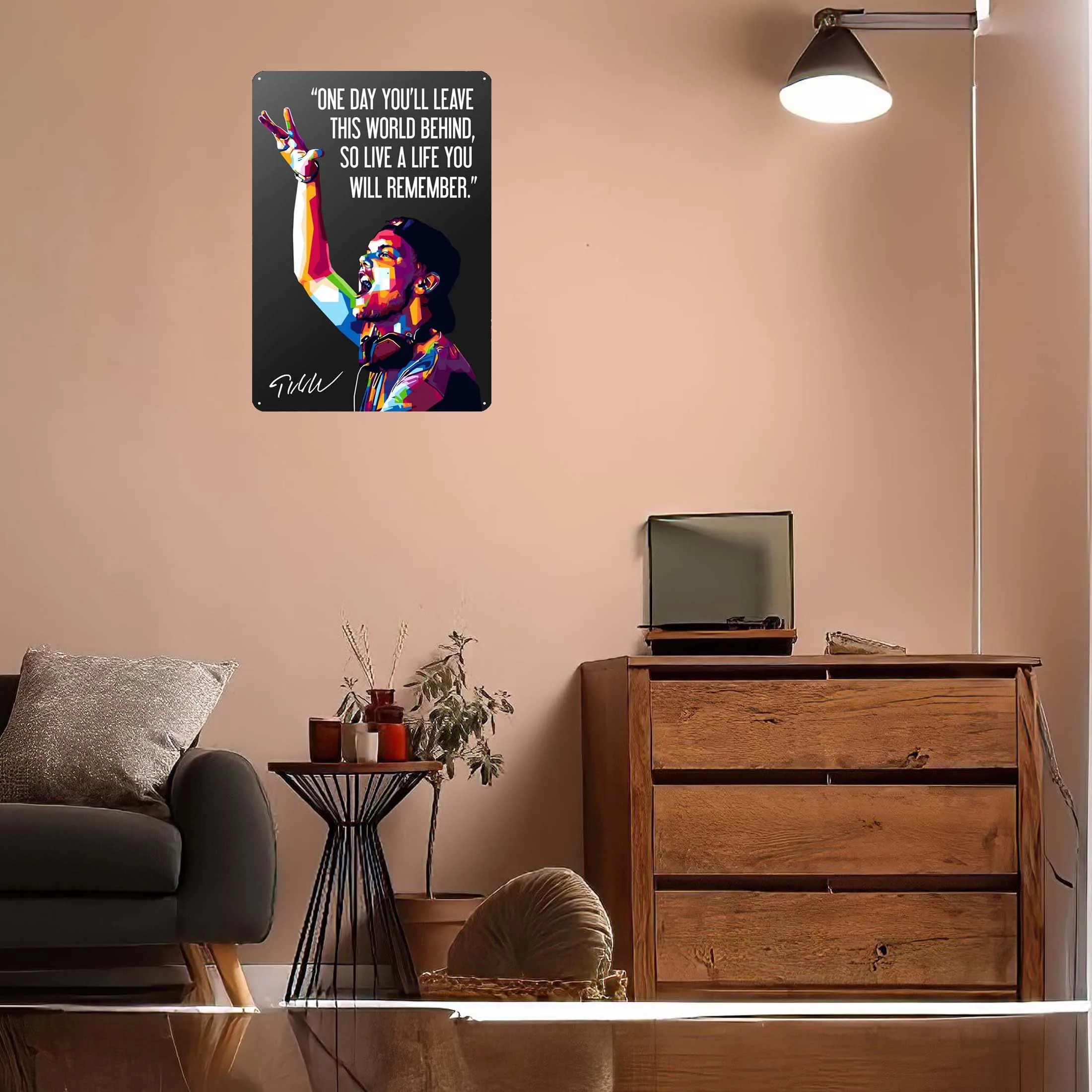 Avicii знак кавычек металлическая Настенная роспись металлические жестяные знаки