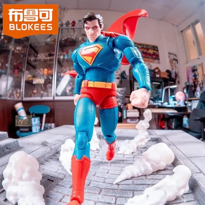 Фото Коллекционная модель-конструктор Blokees DC Hero Champion Class: Харли Квинн, Найтвинг, Бэтмен – фигурки для фанатов, отличный подарок №1