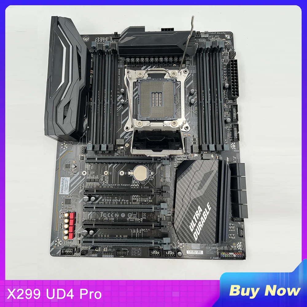 Игровая материнская плата для Gigabyte LGA2066 8 * DDR4 256 ГБ PCI-E 3,0 ATX X299 GA X299 UD4 Pro