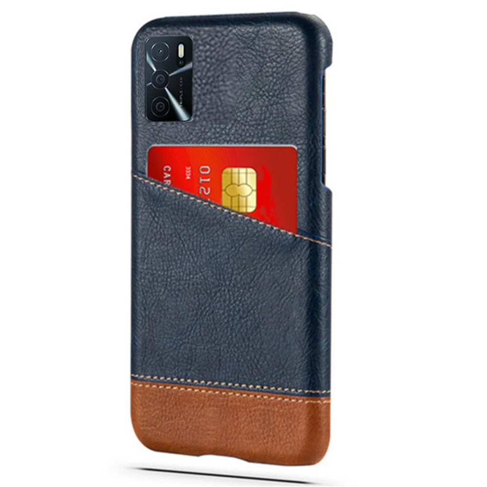 

Wallet Case For Oppo A16s a16 Case 6.52'' Card Slot Holder Mixed Splice PU Leather Cover for OPPO A16 2021 A 16 S Fundas Coque
