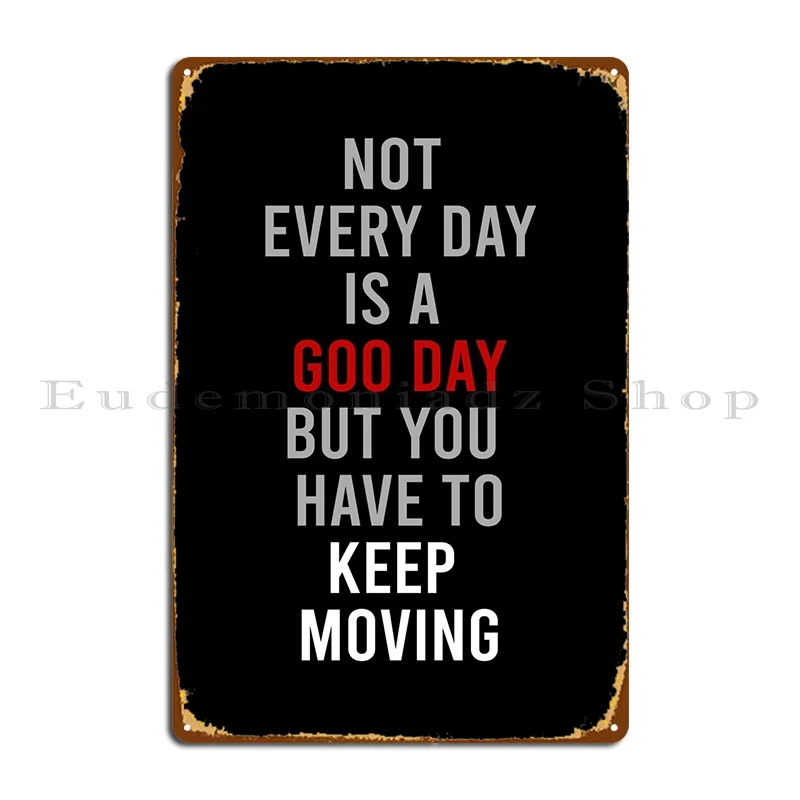 

Motivational Life Quotes Metal Plaque Poster Bar Club Create Custom Classic Tin Sign Poster