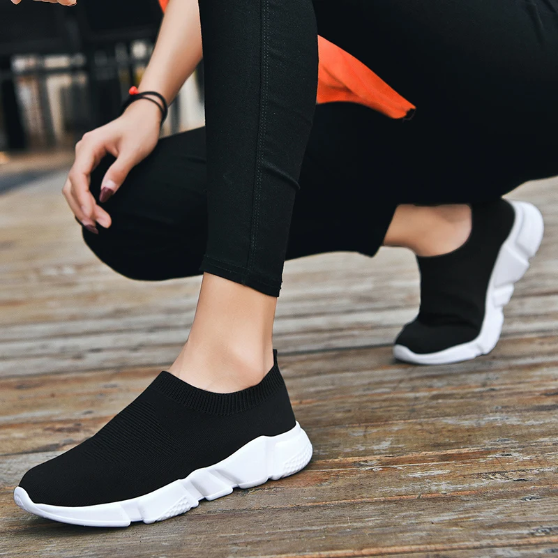 JITUUE Women's Walking Shoes Outdoor Casual Sneakers Women's Lightweight Socks Shoes Free Shipping