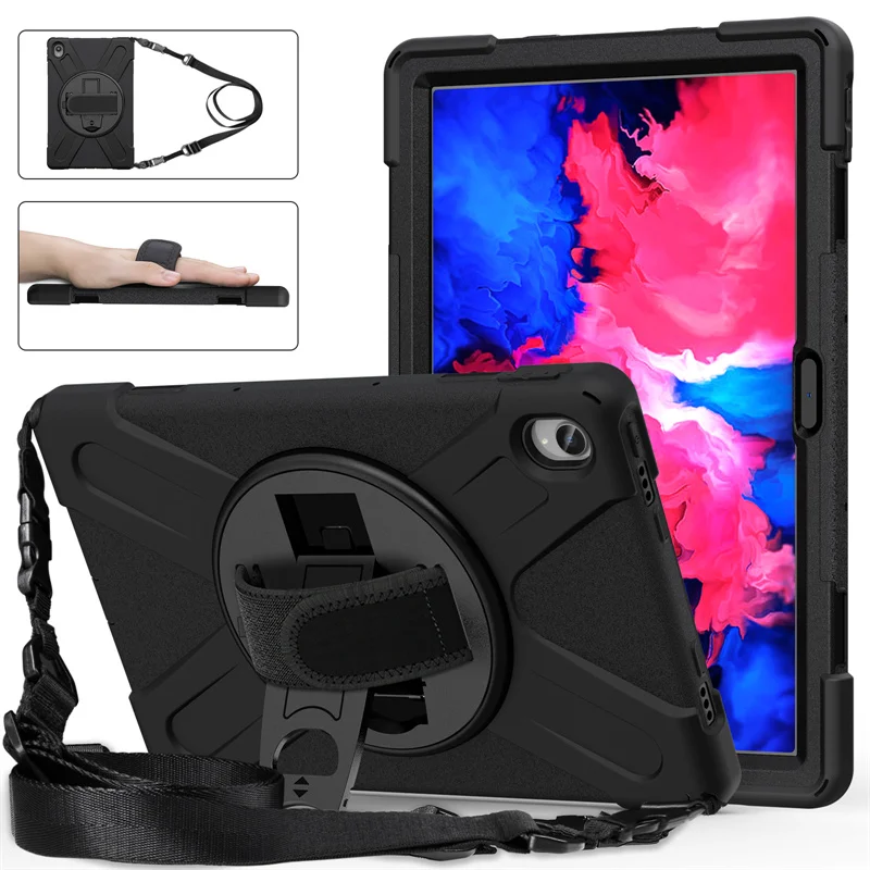 

Heavy Duty Shockproof Case For Lenovo Tab P11 TB-J606F Pro TB-J706F Xiaoxin P11 Plus TB-J616 Tablet PC Kickstand Rugged Cover