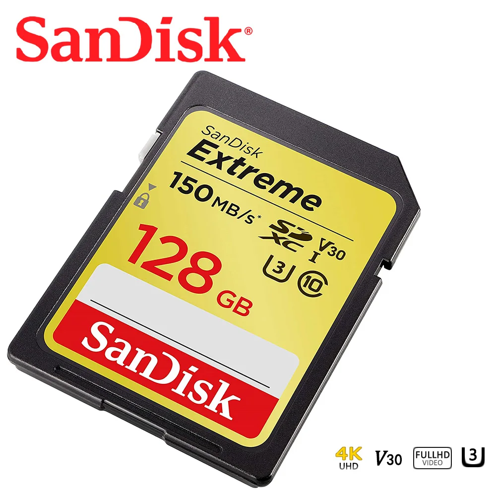 Hoge Snelheid Flash Sd-kaart 128G 64G Sandisk Ultra Sdhc Uhs Ik 32G 256G Klasse 10 sd-kaart Voor Digitale Video Camera Gratis Verzending