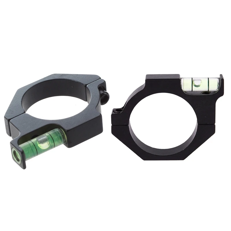 

2 Pcs Alloy Rifle Scope Bubble Spirit Level For Ring Mount Holder, 30Mm & 25.4Mm