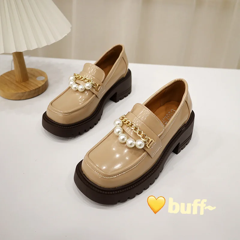 

Shallow Mouth Shoes Woman Flats Dress Fabric PU Rubber Basic Shoes Woman Flats Shallow Mouth Dress Rubber Fabric PU