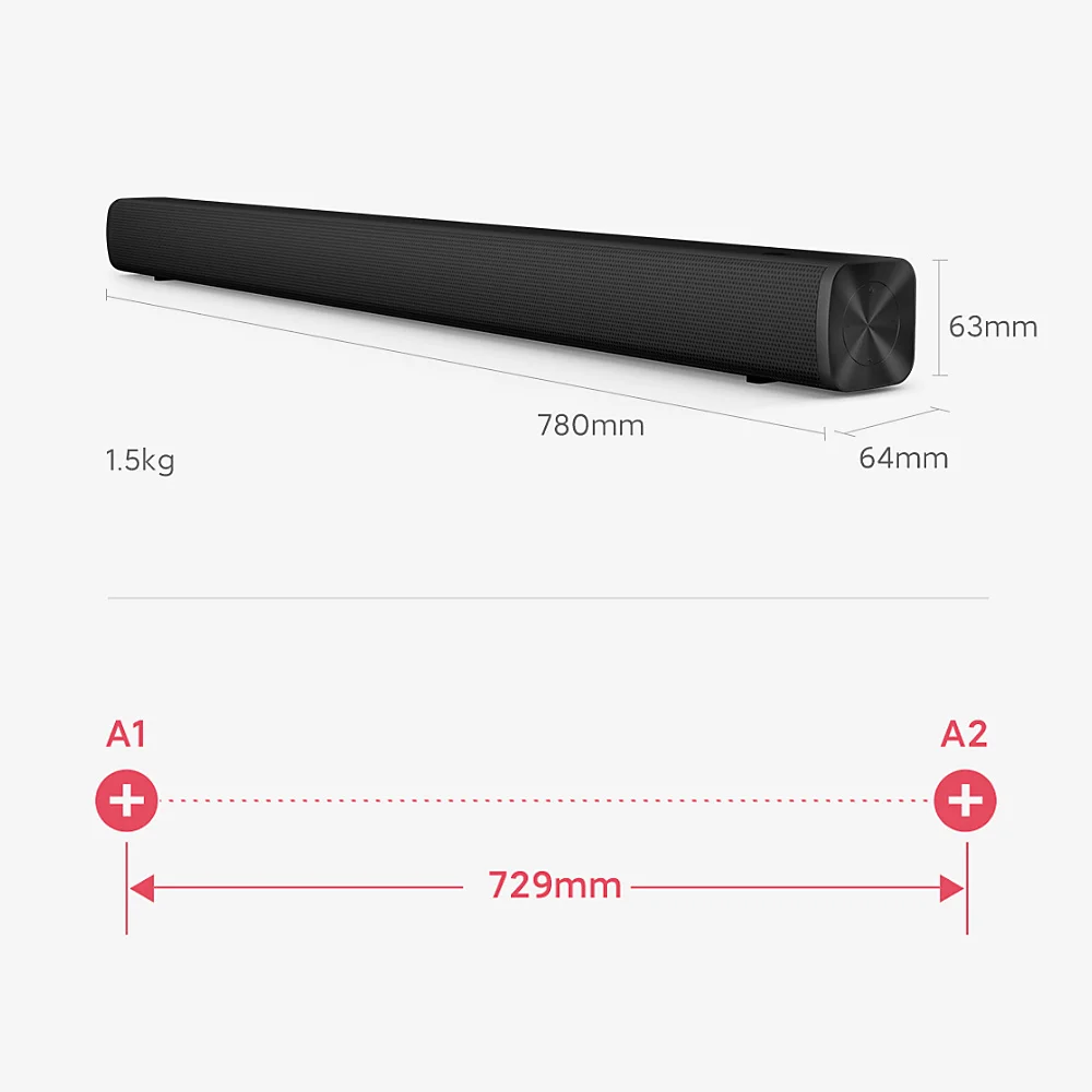 Xiaomi Redmi TV Soundbar 30W Bluetooth-Compatible 5.0 Speaker Wall Mount Home Theater System Support BT SPDIF AUX |