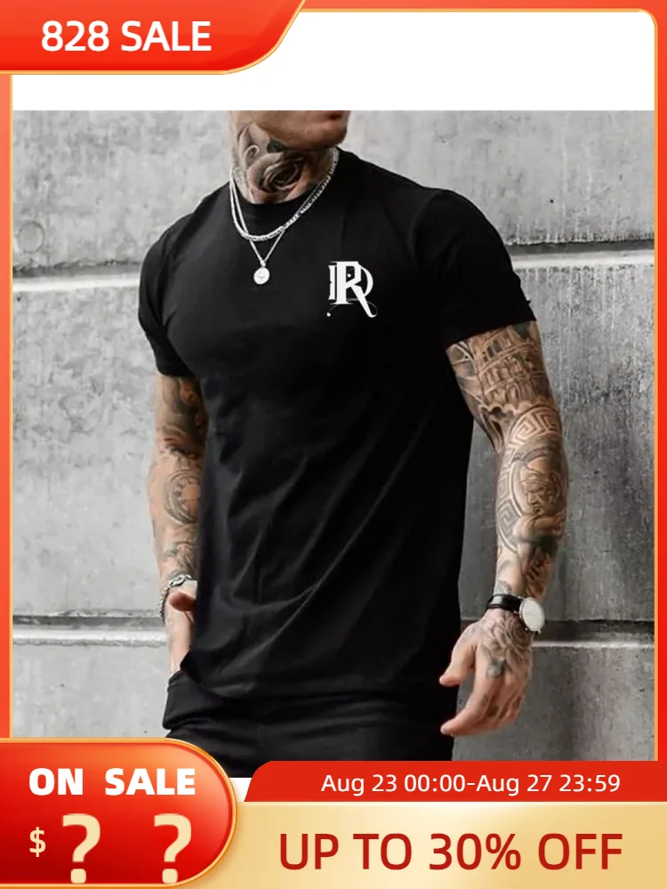 

Футболка мужская оверсайз с коротким рукавом и надписью, винтажная рубашка с принтом, уличная одежда свободного кроя, 2d, лето