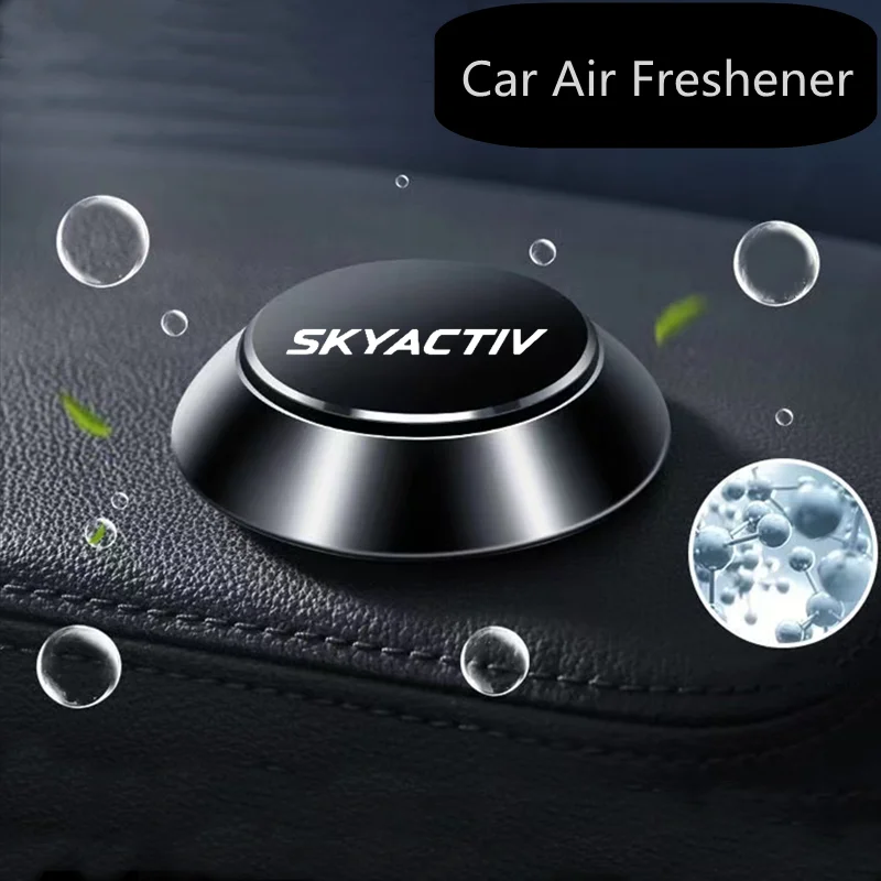 

Car Air Freshener Solid Aroma Perfume Auto Perfume Flavoring Aromatherapy For Mazda Skyactiv Technology Logo 3 6 CX 5 CX3