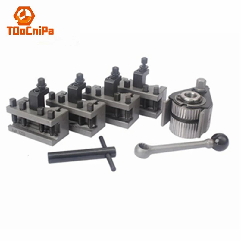 

Lathe Quick Change Tool Post Set S/N:01011 High-precision Quick-change Tool Post European Style Aa Quick Change Tool Post Kit