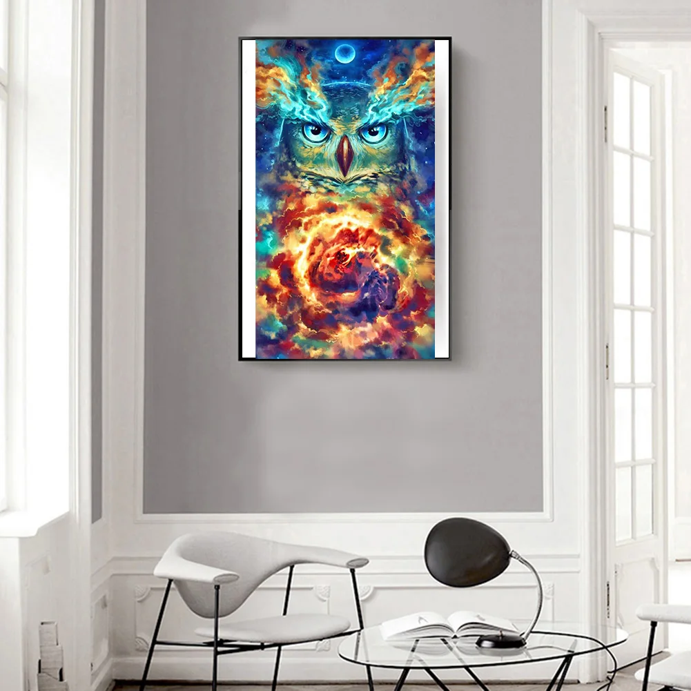 Алмазная 5D картина сделай сам большого размера с изображением бабочки лошади