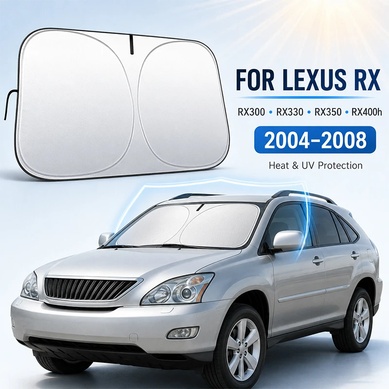 Фото Солнцезащитный козырек на лобовое стекло для Lexus RX RX300 RX330 RX350 RX400h 2004-2008 №1