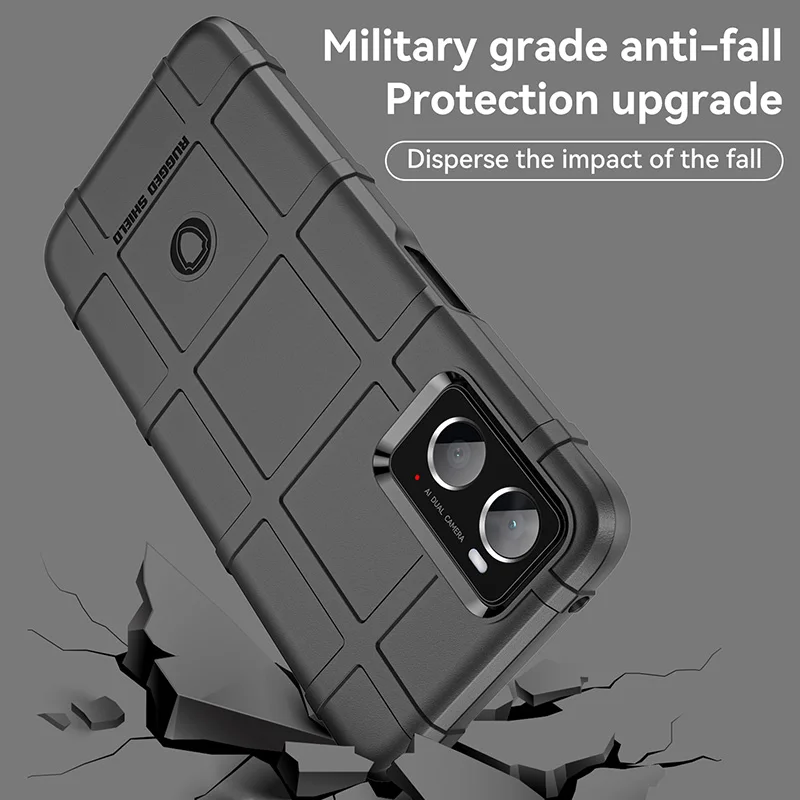 Мягкий чехол на заднюю панель телефона для Realme 9i Armor Heavy Silicone realme9i Real me