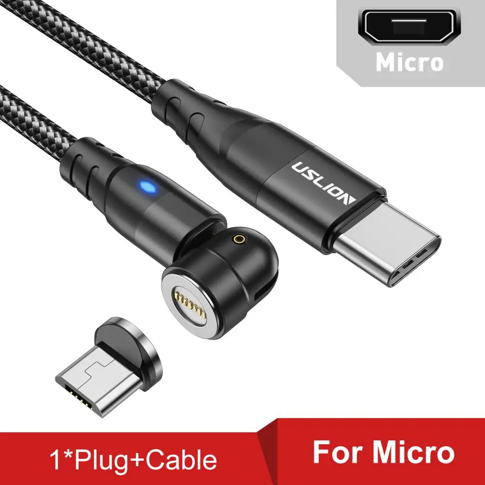 Фото Магнитный Usb-кабель для передачи данных, 60 Вт №4