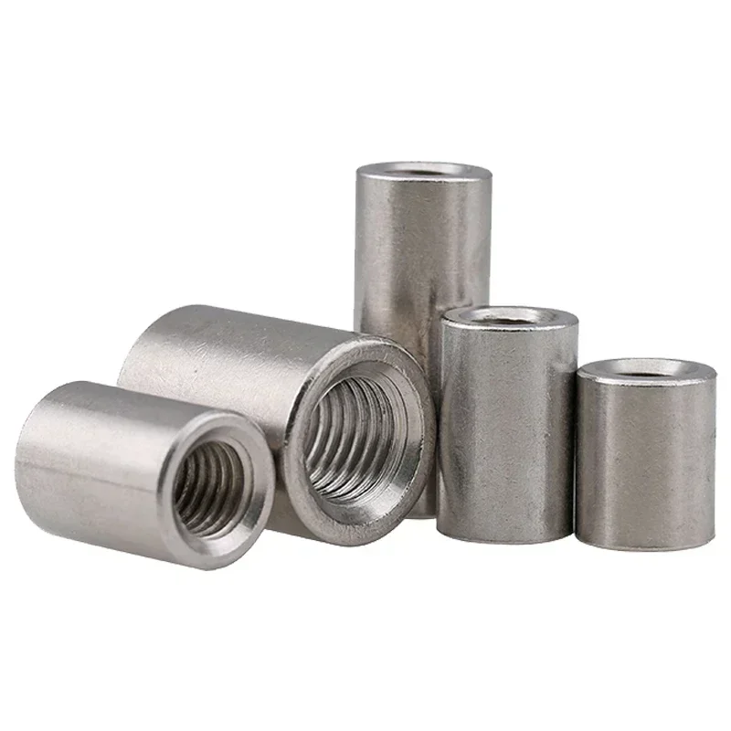 M3 M4 M5 M6 M8 M10 M12 M14 M16 Нержавеющая сталь 304 удлиненные длинные круглые муфтовые гайки