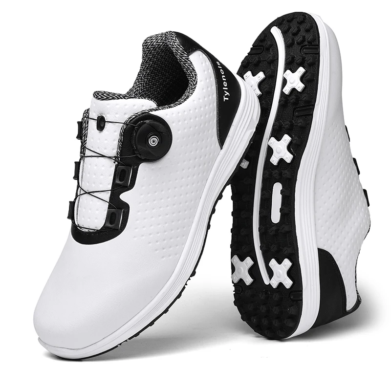 New Golf Shoes Men's and Women's Professional Golf Shoes Men's Luxury Walking Shoes Golf Shoes Anti Slip Sports Shoes