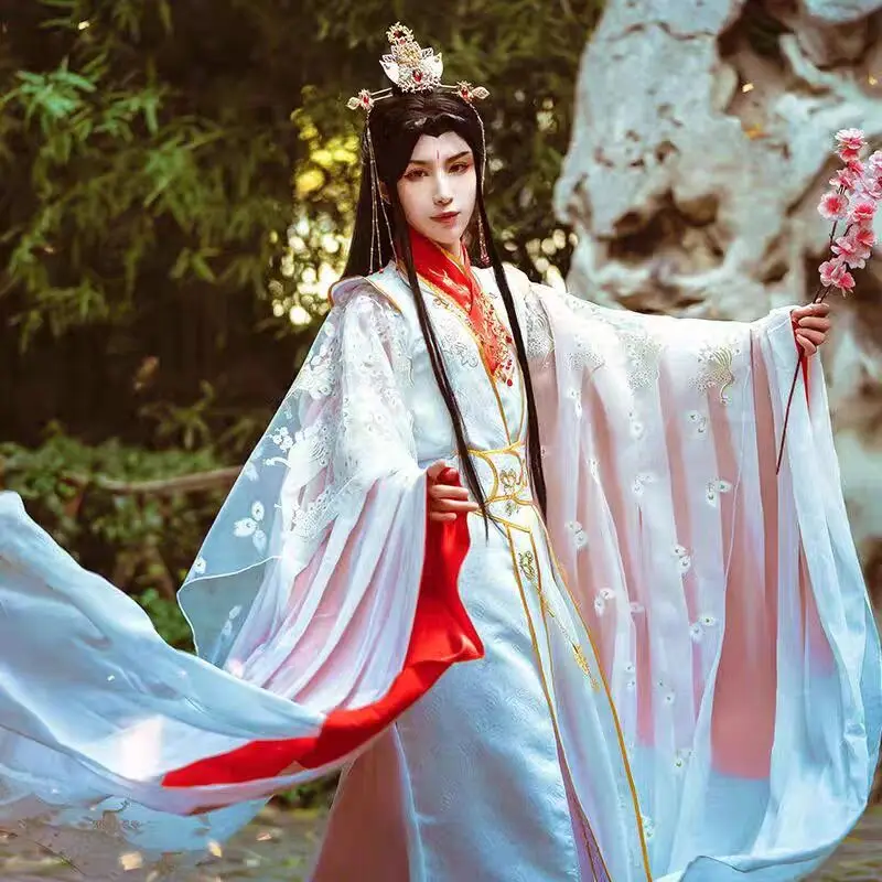 

Tian Guan Ci Fu Antique Novel Figures Xie Lian Yue Shen Cosplay Costmes Platinum Peacock Full Set Clothing Halloween Party Suits