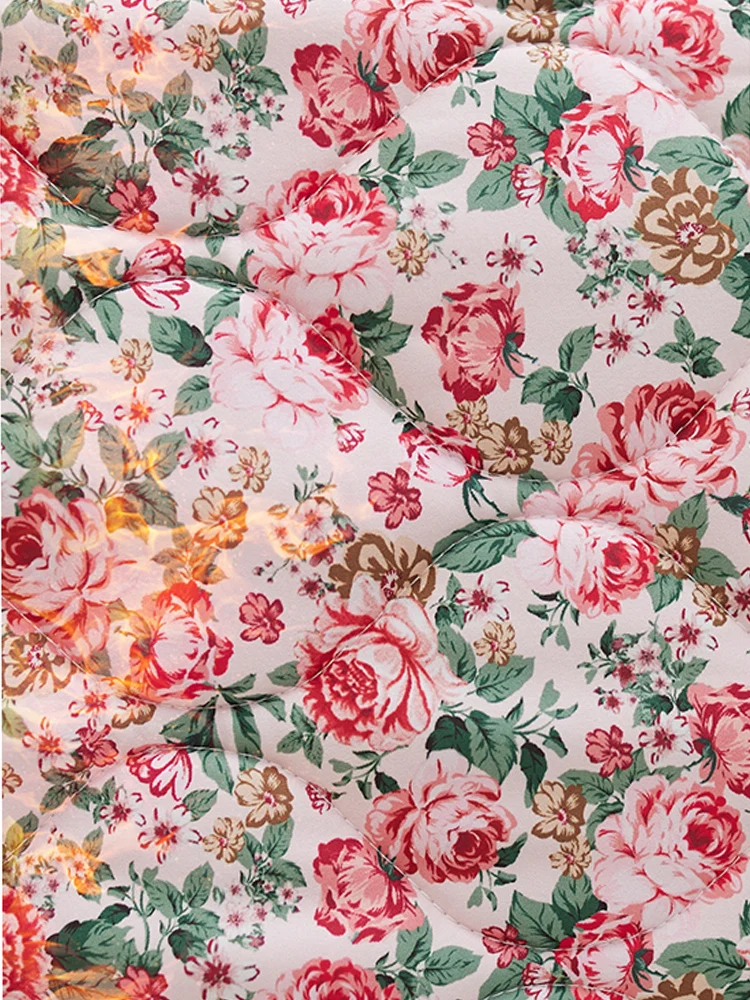 Женская стеганая парка с рукавом реглан винтажная куртка большого размера