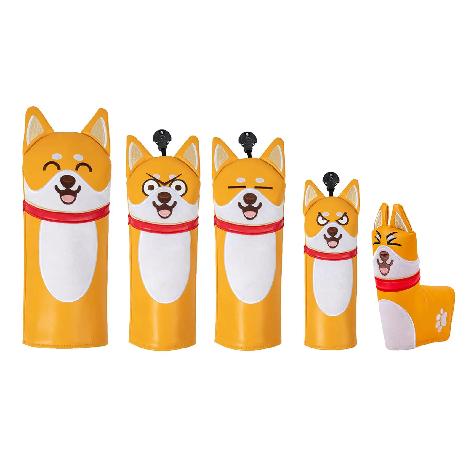 

Dog Golf Head Cover Golf Headcover Funny for Men Women Golfer Gift Beginners