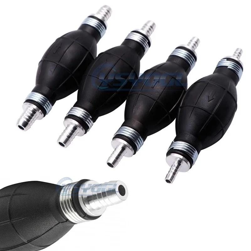 

Резиновый Алюминиевый Топливный насос 6/8/10/12 мм, ручной Праймер, лампа, газ, бензин для автомобиля, лодки, подвесной