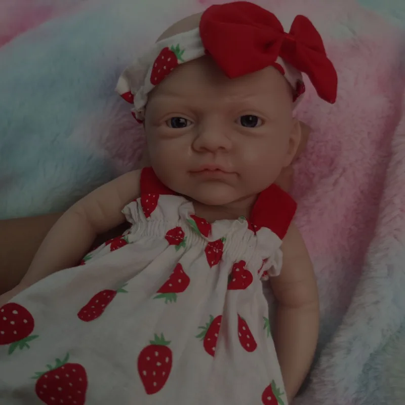 Реалистичная силиконовая кукла-младенец 12 дюймов