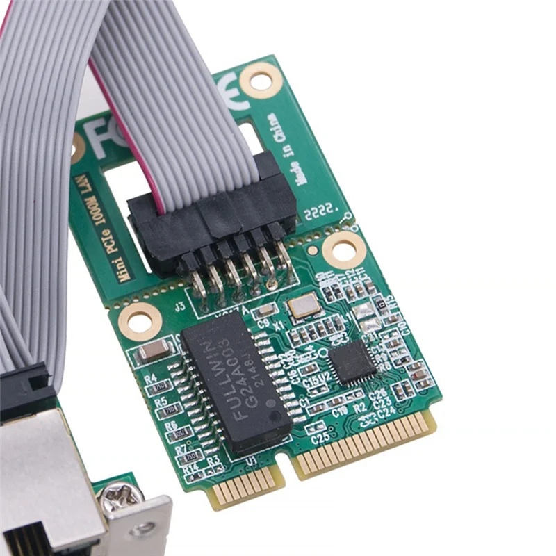 Сетевая мини-карта PCI-E 1000 Мбит/с Gigabit Ethernet адаптер NIC RTL8111F PCI Express 10/100/1000M RJ45 LAN