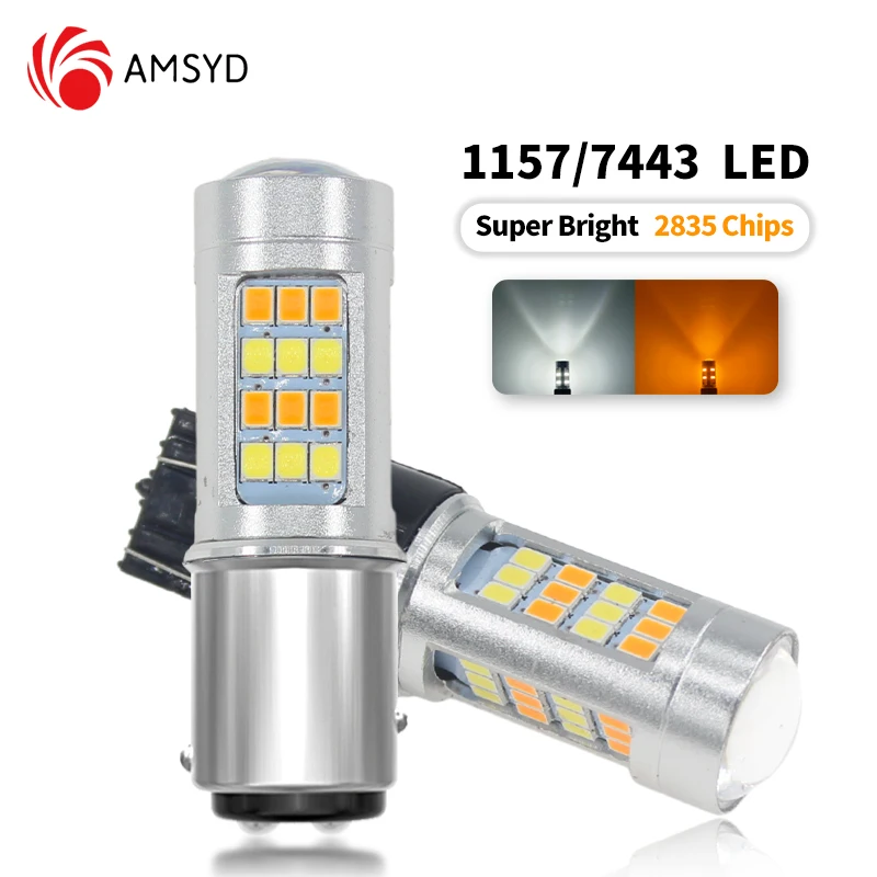 2 Упаковки 12 В 5 Вт 2835 42smd 1157 Bay15d P21/5 7443 W21/5 T20 3157 P27/7 T25