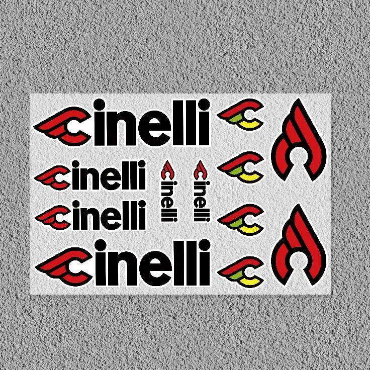 

1 шт., велосипед, мотоцикл, автомобильный локомотив, стикеры, виниловые наклейки, украшения для C-Cinelli